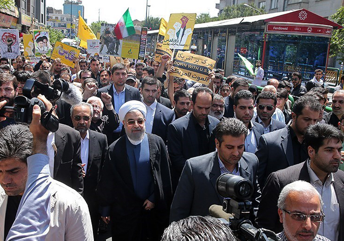 (تصاویر) حضور مقامات در راهپیمایی روز قدس (تصاویر) حضور مقامات در راهپیمایی روز قدس