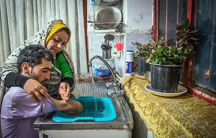 (تصاویر) بابا دست و پا ندارد (تصاویر) بابا دست و پا ندارد