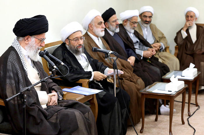 تصاویر) دیدار مسئولان قضایی با رهبرانقلاب