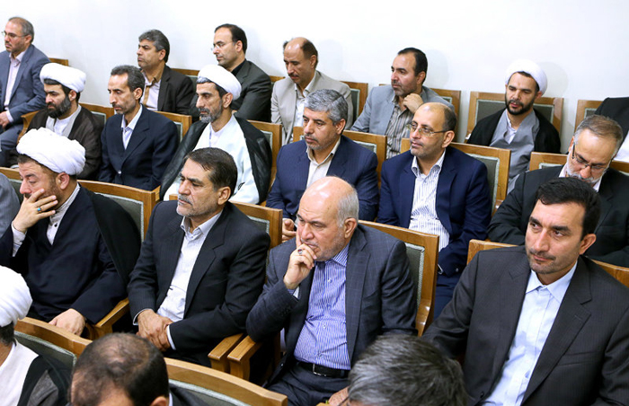 تصاویر) دیدار مسئولان قضایی با رهبرانقلاب