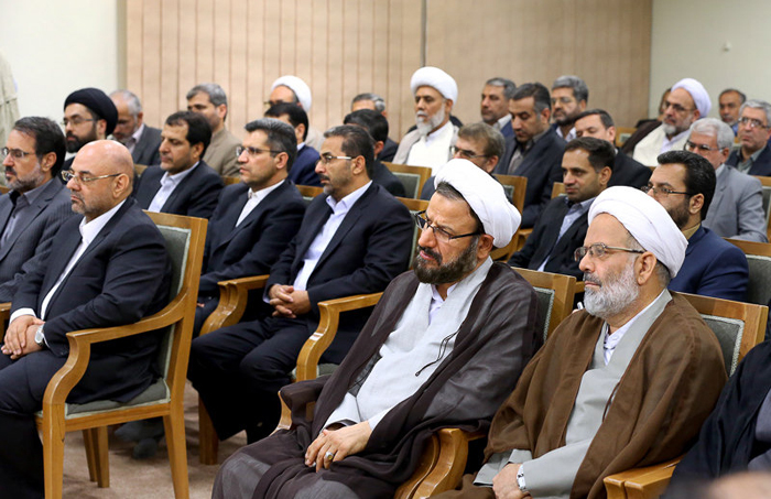 تصاویر) دیدار مسئولان قضایی با رهبرانقلاب