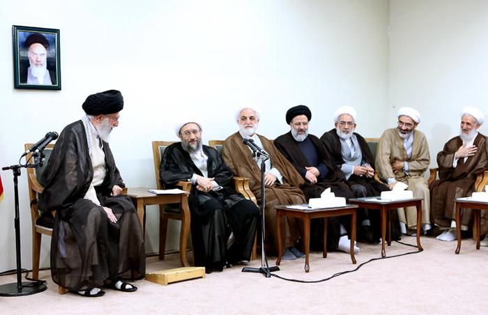 تصاویر) دیدار مسئولان قضایی با رهبرانقلاب