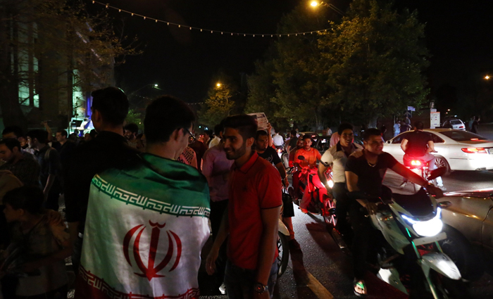 (تصاویر) جشن هستهای در تهران (تصاویر) جشن هستهای در تهران