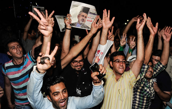 (تصاویر) جشن هستهای در تهران (تصاویر) جشن هستهای در تهران