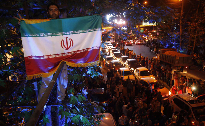 (تصاویر) جشن هستهای در تهران (تصاویر) جشن هستهای در تهران