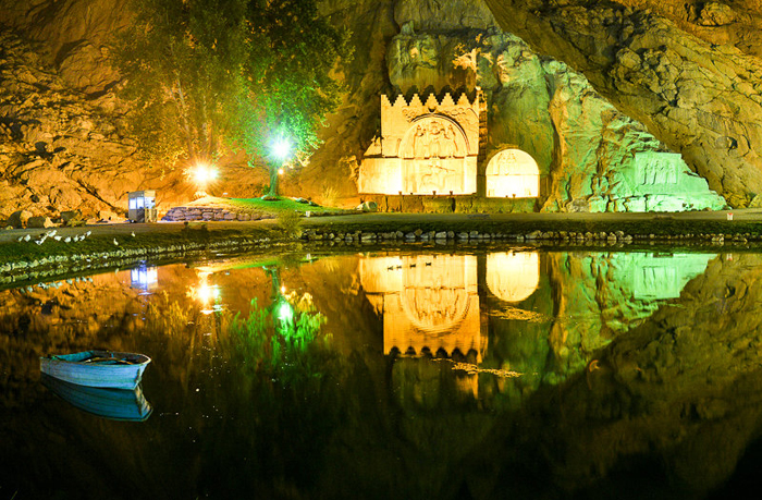 (تصاویر) دریاچه طاق بستان زنده شد (تصاویر) دریاچه طاق بستان زنده شد