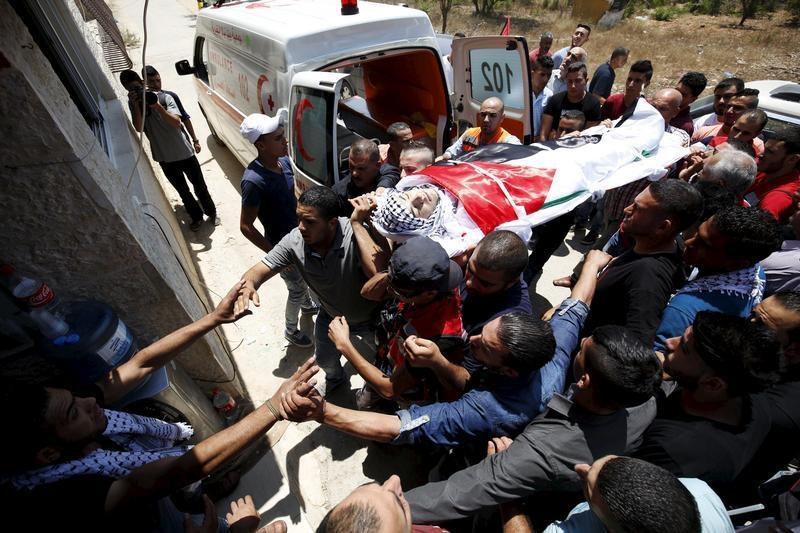 (تصاویر) شهادت جوان فلسطینی در تظاهرات (تصاویر) شهادت جوان فلسطینی در تظاهرات