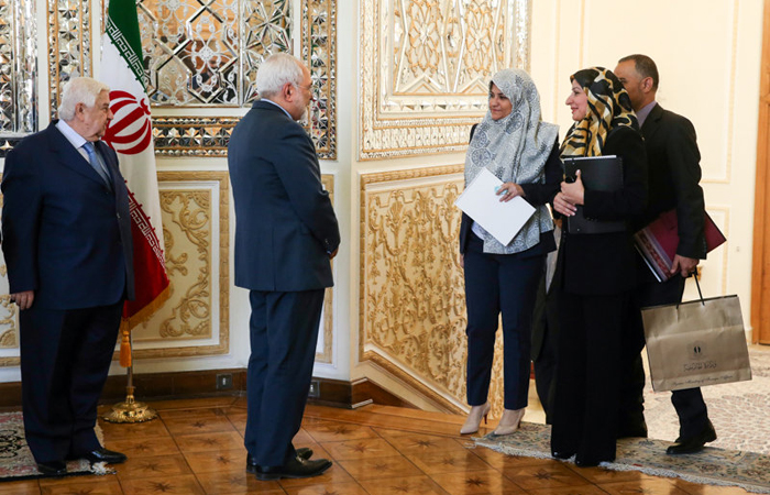 (تصاویر) دیدار ظریف با وزیرخارجه سوریه (تصاویر) دیدار ظریف با وزیرخارجه سوریه
