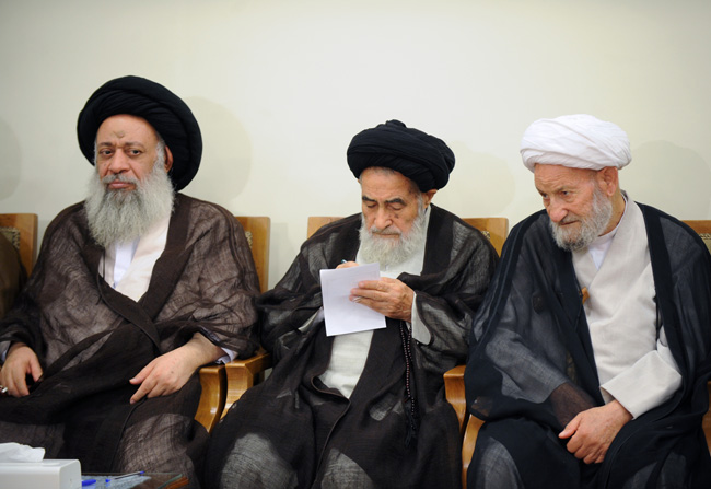 (تصاویر) دیدار اعضای مجلس خبرگان با رهبر انقلاب (تصاویر) دیدار اعضای مجلس خبرگان با رهبر انقلاب