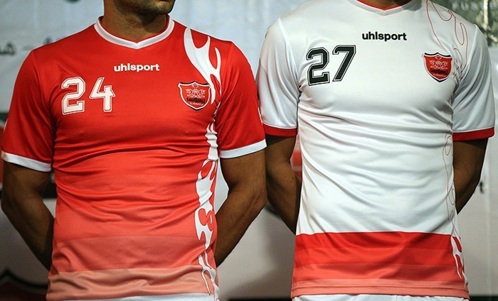 (تصاویر) رونمایی از لباس جدید پرسپولیس (تصاویر) رونمایی از لباس جدید پرسپولیس