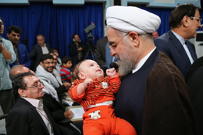 (تصاویر) دیدار روحانی با جانبازان (تصاویر) دیدار روحانی با جانبازان
