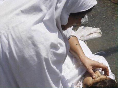 انتشار عکس کوچکترین قربانی فاجعه منا انتشار عکس کوچکترین قربانی فاجعه منا