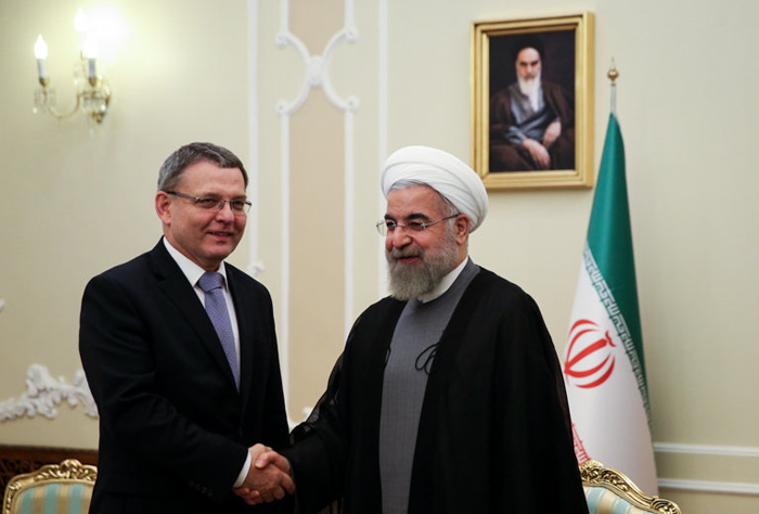 (تصاویر) دیدار وزیرخارجه چک با روحانی (تصاویر) دیدار وزیرخارجه چک با روحانی