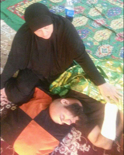 (تصویر) ابوعزرائیل مجروح شد (تصویر) ابوعزرائیل مجروح شد