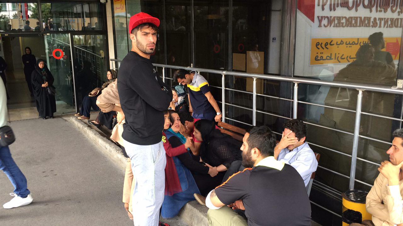 (تصویر) حضور پرسپولیسی ها در بیمارستان (تصویر) حضور پرسپولیسی ها در بیمارستان