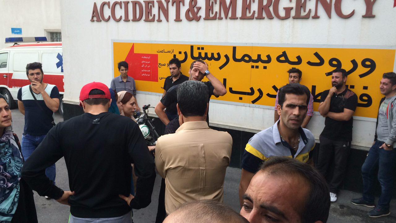 (تصویر) حضور پرسپولیسی ها در بیمارستان (تصویر) حضور پرسپولیسی ها در بیمارستان