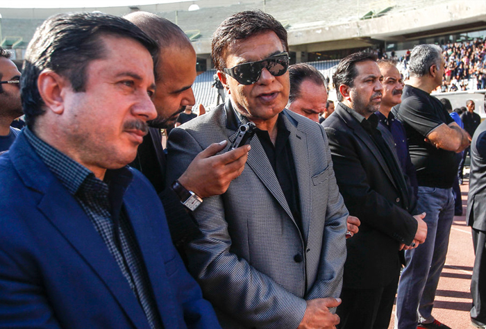 (تصاویر) مراسم وداع با هادی نوروزی در آزادی
