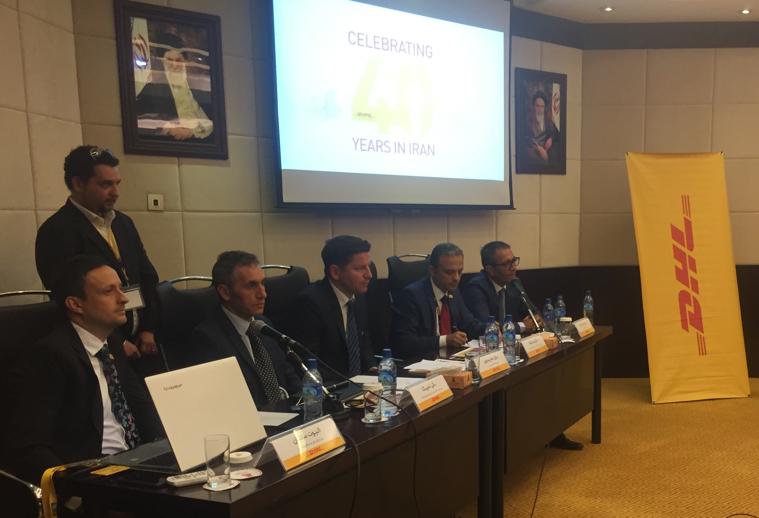 DHL در ايران 40 ساله شد