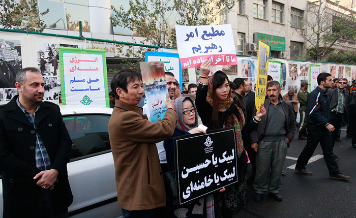 (تصاویر) راهپیمایی 13 آبان در تهران (تصاویر) راهپیمایی 13 آبان در تهران