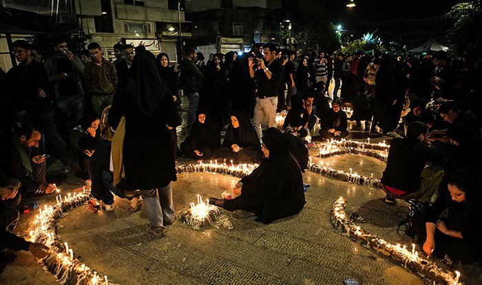 (تصاویر) شام غریبان در تهران (تصاویر) شام غریبان در تهران