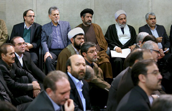 (تصاویر) دیدار دانشگاهیان با رهبرانقلاب