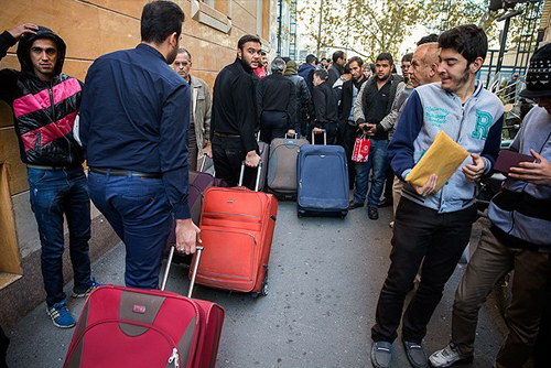 (تصاویر) صدور ویزای کربلا برای زائران ایرانی (تصاویر) صدور ویزای کربلا برای زائران ایرانی