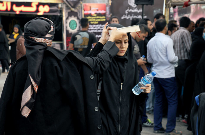 (تصاویر) زائران اربعین در مرز شلمچه (تصاویر) زائران اربعین در مرز شلمچه