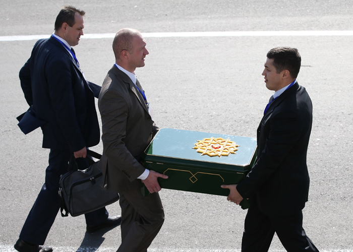 (تصاویر) ورود پوتین به تهران