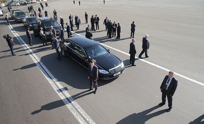 (تصاویر) ورود پوتین به تهران