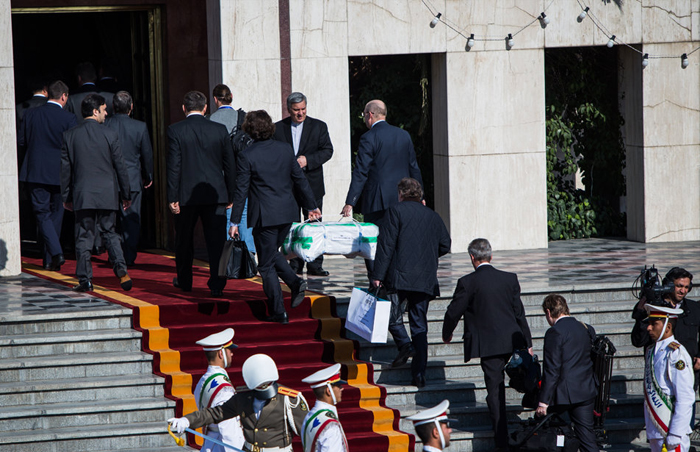 (تصاویر) ورود پوتین به تهران