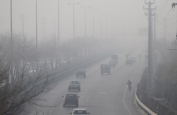 (تصاویر) آلودگی هوا در اصفهان