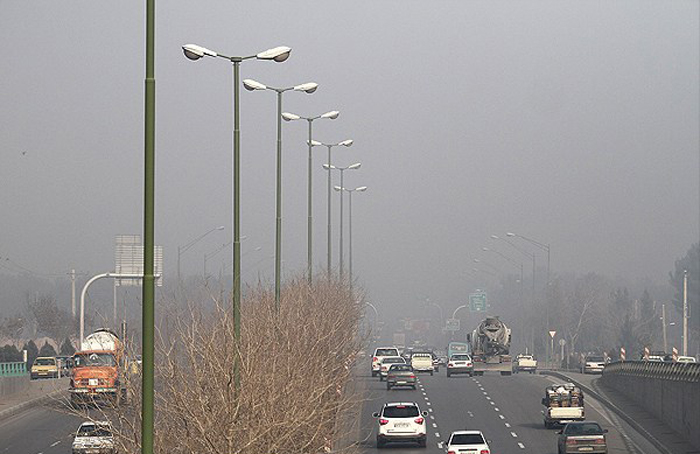 (تصاویر) آلودگی هوا در اصفهان