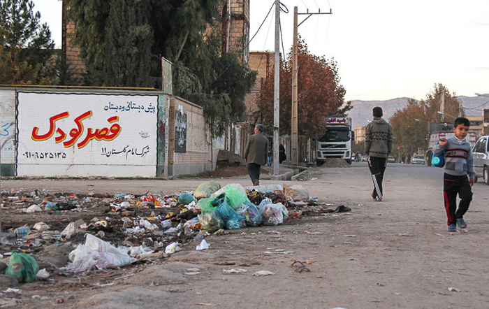 (تصاویر) کوهدشت، زندگی در کنار زباله‌ها