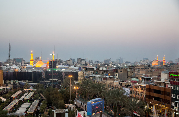 (تصاویر) حرم امامحسین(ع) در آستانه اربعین (تصاویر) حرم امامحسین(ع) در آستانه اربعین