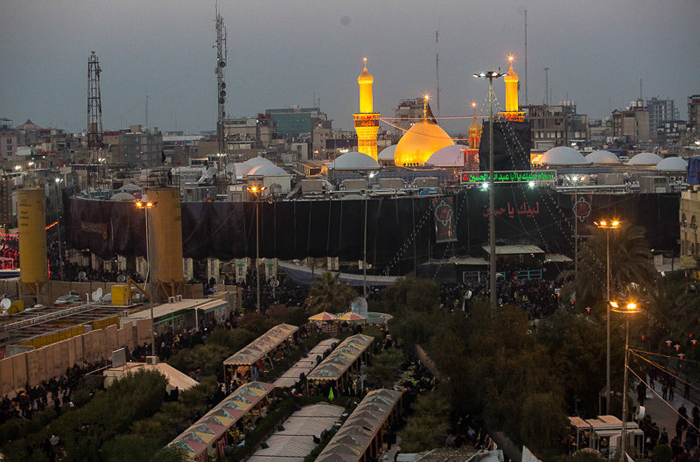 (تصاویر) حرم امامحسین(ع) در آستانه اربعین (تصاویر) حرم امامحسین(ع) در آستانه اربعین