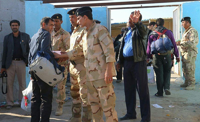 (تصاویر) اوج ازدحام در مرز مهران (تصاویر) اوج ازدحام در مرز مهران