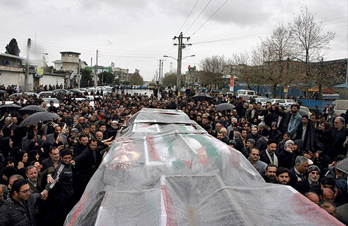(تصاویر) تشییع زائران جانباخته اربعین (تصاویر) تشییع زائران جانباخته اربعین