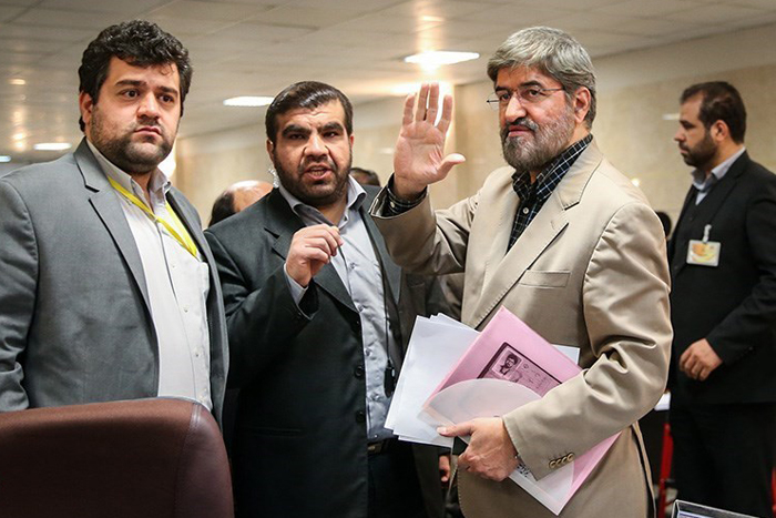 (تصاویر) ثبت نام علی مطهری در انتخابات (تصاویر) ثبت نام علی مطهری در انتخابات