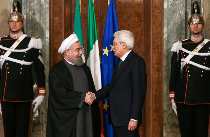 (تصاویر) سفر روحانی به ایتالیا