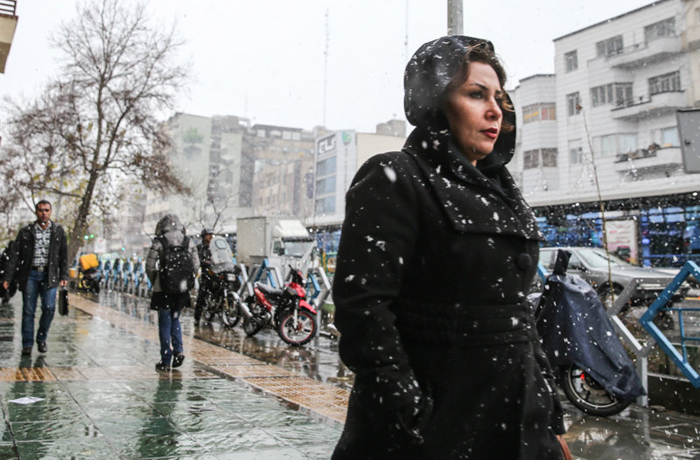 (تصاویر) برف و سرما در تهران (تصاویر) برف و سرما در تهران