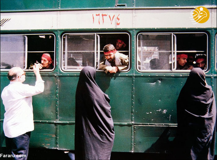 تصاویری خاطرانگیز از دهه شصت؛ اعزام به جبهه‌های جنگ