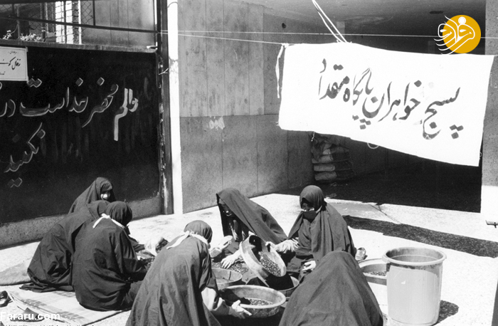 تصاویری دردناک از حضور زنان در جنگ ایران و عراق