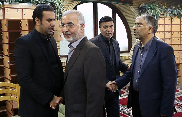 (تصاویر) مجلس ترحیم غلامحسین مظلومی