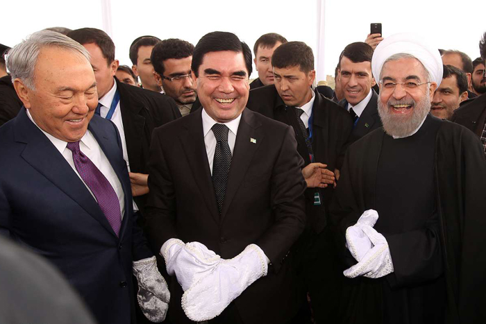 (تصاویر) افتتاح خطآهن ایران-ترکمنستان-قزاقستان (تصاویر) افتتاح خطآهن ایران-ترکمنستان-قزاقستان