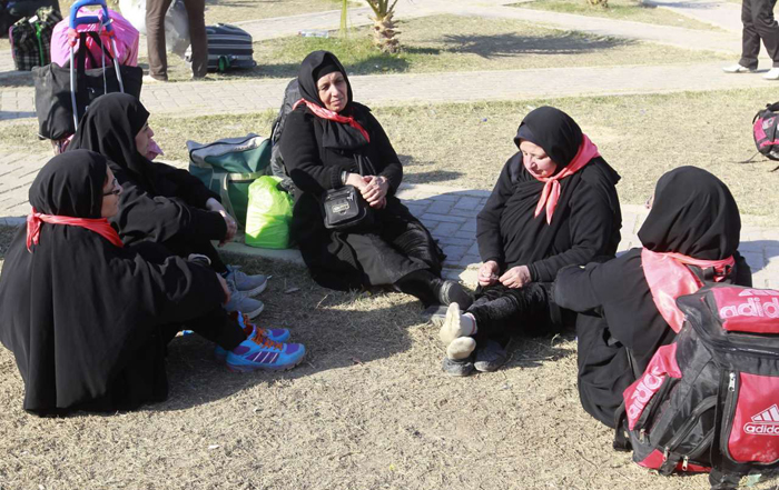 (تصاویر) بازگشت زائران کربلا به ایران (تصاویر) بازگشت زائران کربلا به ایران