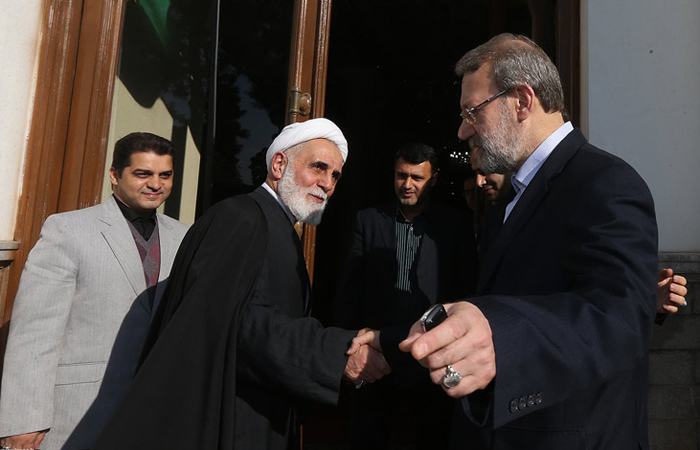 تقدیر علی لاریجانی از ناطقنوری تقدیر علی لاریجانی از ناطقنوری