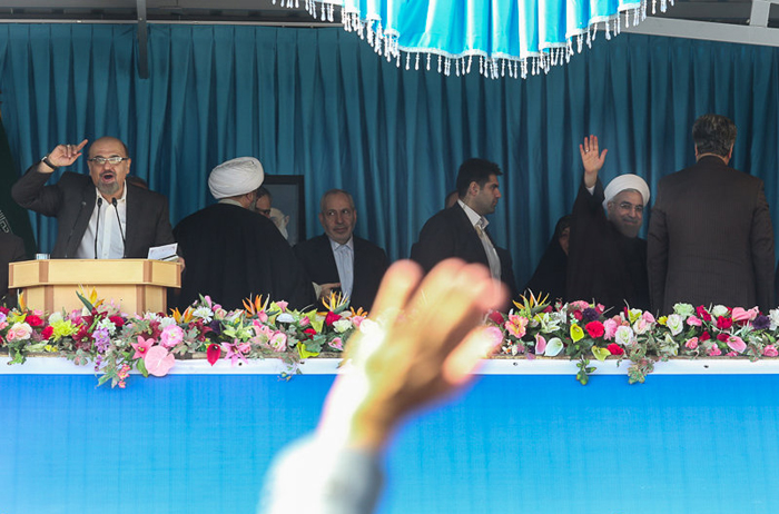 (تصاویر) استقبال از روحانی در بوشهر (تصاویر) استقبال از روحانی در بوشهر