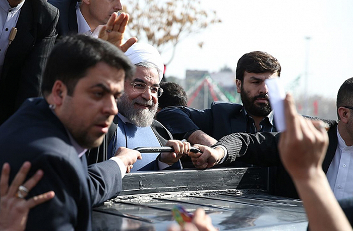 (تصاویر) استقبال از روحانی در اصفهان (تصاویر) استقبال از روحانی در اصفهان