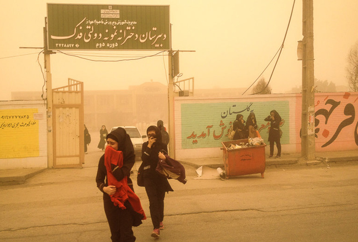 (تصاویر) اهواز در تاریکی