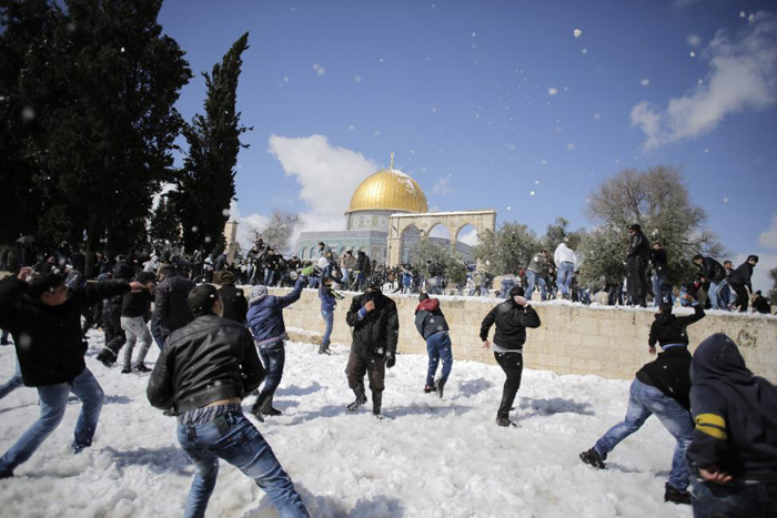 (تصاویر) بیت المقدس سفیدپوش شد (تصاویر) بیت المقدس سفیدپوش شد